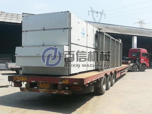  百信大型食品烘干設備即將發(fā)往廣東