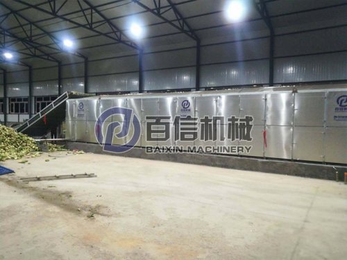 黑龍江蘿卜不銹鋼烘干生產(chǎn)線(xiàn)成功投產(chǎn)