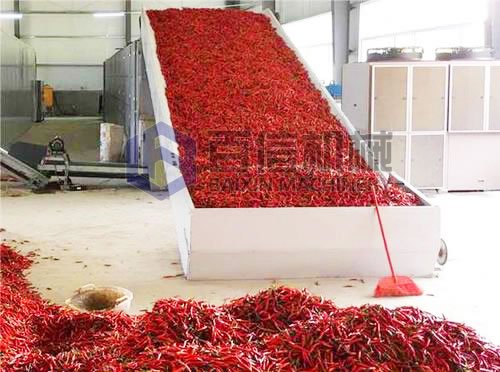 辣椒烘干機烘干需要多長時間？